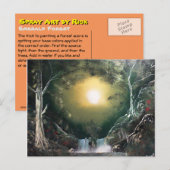Emerald Forest Postkarte (Vorne/Hinten)