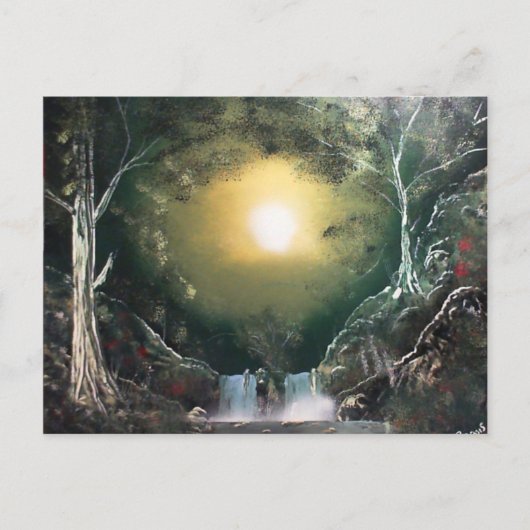 Emerald Forest Postkarte (Vorderseite)