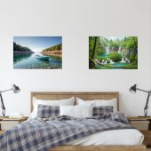 Emerald Forest Waterfalls and  Bilderwand Sets (Schlafzimmer)