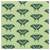 Emerald Frack Butterfly Fabric (grün) Stoff (Nahaufnahme)