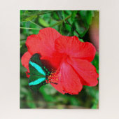 Emerald Frack Butterfly. Puzzle (Vertikal)