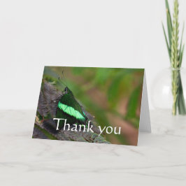 Emerald Frack vielen Dank Dankeskarte