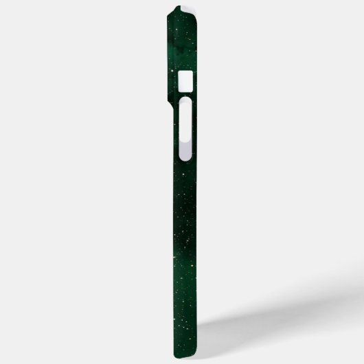 Emerald Galaxy-Gehäuse Case-Mate iPhone Hülle (Rückseite / Links)