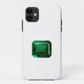 Emerald Gemstone Green Case-Mate iPhone Hülle (Rückseite)