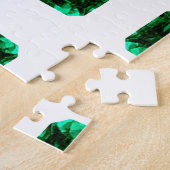 Emerald Gemstone Green Puzzle (Seite)