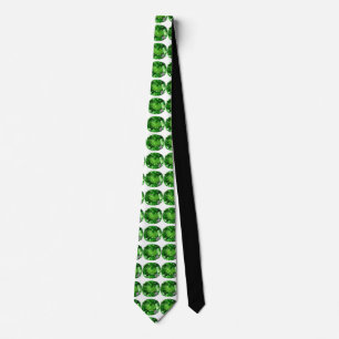 Emerald Gemstone, grün Krawatte