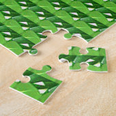 Emerald Gemstone, grün Puzzle (Seite)