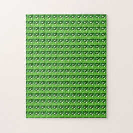 Emerald Gemstone, grün Puzzle