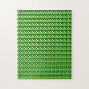 Emerald Gemstone, grün Puzzle