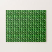 Emerald Gemstone, grün Puzzle (Horizontal)