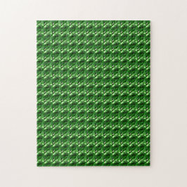 Emerald Gemstone, grün Puzzle
