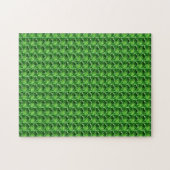 Emerald Gemstone, grün Puzzle (Horizontal)