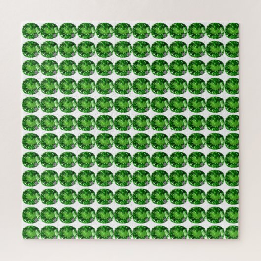 Emerald Gemstone, grün Puzzle (Vertikal)