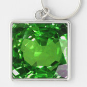 Emerald Gemstone, Grüner Schlüsselanhänger (Vorne)