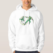Emerald Gladiator & Emerald Archer Hoodie (Vorderseite)