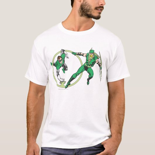 Emerald Gladiator & Emerald Archer T-Shirt (Vorderseite)