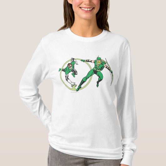 Emerald Gladiator & Emerald Archer T-Shirt (Vorderseite)