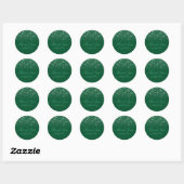 Emerald Glitz Glitzer Vielen Dank an Stickers (Blatt)
