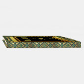 Emerald & Gold Art Deco Gästebuch (Rücken)