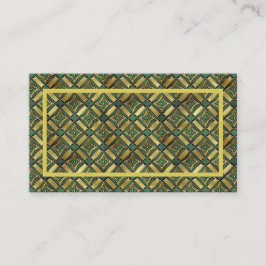 Emerald & Gold Art Deco Platzkarte