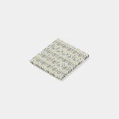 Emerald & Gold Art Deco Post-it Klebezettel (angewinkelt)