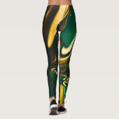 Emerald Gold Leggings (Rückseite)
