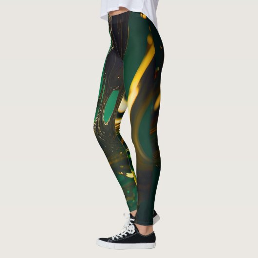 Emerald Gold Leggings (Links)