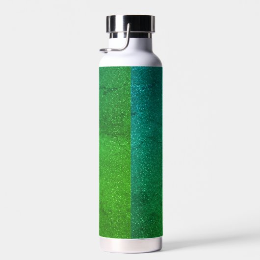 Emerald Gradient Water Flasche - Lärm Textur (Rechts)