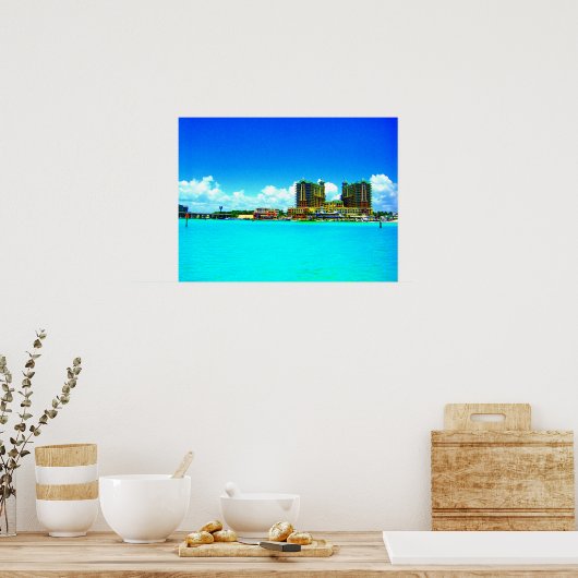 Emerald Grande Destin Florida Hotelkunst Poster (Küche)