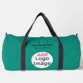 Emerald Green Beruflich Business Chic Custom Duffle Bag (Vorderseite)