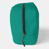 Emerald Green Beruflich Business Chic Custom Waschbeutel (Rechts)