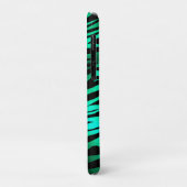 Emerald Green Black Tiger Stripes Wilde Tiere Case-Mate iPhone Hülle (Hinten/Links)
