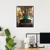 Emerald Green Buddha Doi Suthep Poster (Heimbüro)