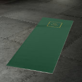 Emerald Green Business Logo Studio Yogamatte