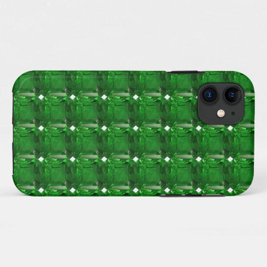 Emerald Green Case-Mate iPhone Hülle (Rückseite (Horizontal))