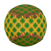 Emerald Green Clover Ribbon von Kenneth Yoncich Baseball (Rückseite)