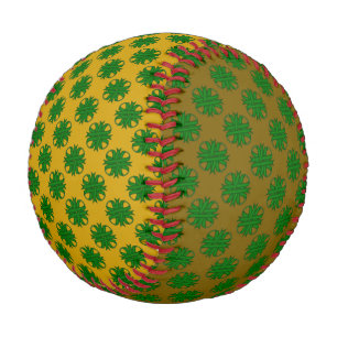 Emerald Green Clover Ribbon von Kenneth Yoncich Baseball