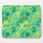 Emerald Green Crumpled Texture Mousepad (Vorne)