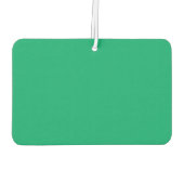 Emerald Green Custom Air Freshener Autolufterfrischer (Rückseite)