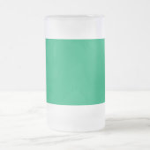 Emerald Green Custom Beer Tasse (Mittel)