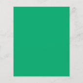 Emerald Green Custom Flyer (Hinten)