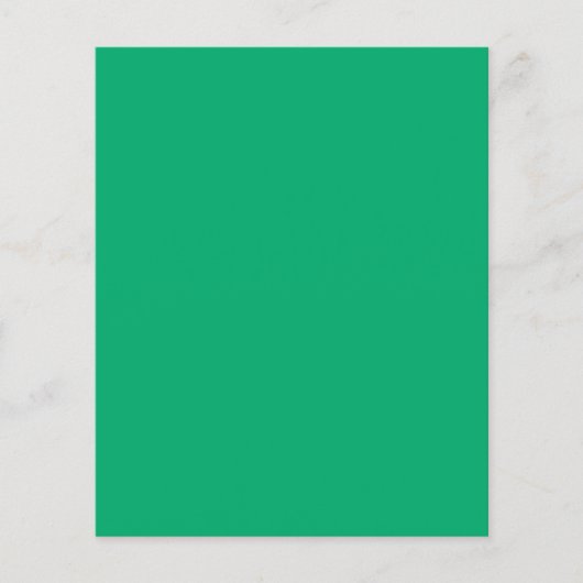 Emerald Green Custom Flyer (Vorne)