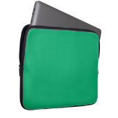 Emerald Green Custom Laptop Sleeve (Vorne Rechts)