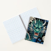 Emerald Green Dragon Notizblock (Innenseite)