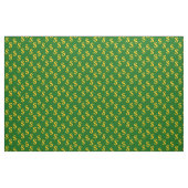 Emerald Green Fabric mit Gold-Dollar-Zeichen Print Stoff (Fat Quarter (45,7 x 55,9 cm))