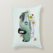 Emerald Green Figaro accent pillow Dekokissen (Vorderseite(Vertikal))