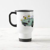 Emerald Green Figaro mug - reisbeker Reisebecher (Links)