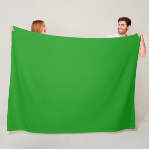 Emerald Green Fleecedecke