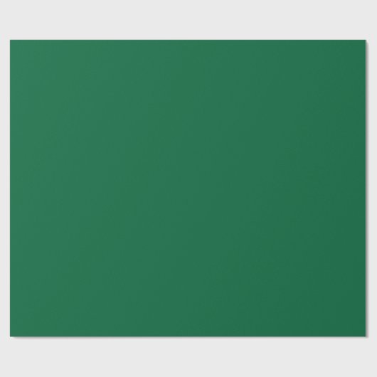 Emerald Green Geschenkpapier (Flach)