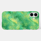 Emerald Green Glassy Texture Case-Mate iPhone Hülle (Rückseite (Horizontal))